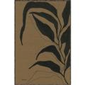 Picture of Silhouette Corn Leaves _GroupedProduct_Rectangle_Portrait_Canvas_Framed_