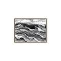 Picture of Seascape Sketch _GroupedProduct_Rectangle_Landscape_Canvas_Framed_