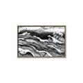 Picture of Seascape Sketch _GroupedProduct_Rectangle_Landscape_Canvas_Framed_