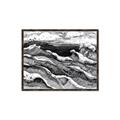 Picture of Seascape Sketch _GroupedProduct_Rectangle_Landscape_Canvas_Framed_