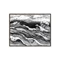 Picture of Seascape Sketch _GroupedProduct_Rectangle_Landscape_Canvas_Framed_