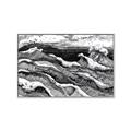Picture of Seascape Sketch _GroupedProduct_Rectangle_Landscape_Canvas_Framed_
