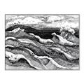 Picture of Seascape Sketch _GroupedProduct_Rectangle_Landscape_Canvas_Framed_
