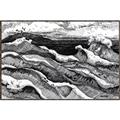 Picture of Seascape Sketch _GroupedProduct_Rectangle_Landscape_Canvas_Framed_