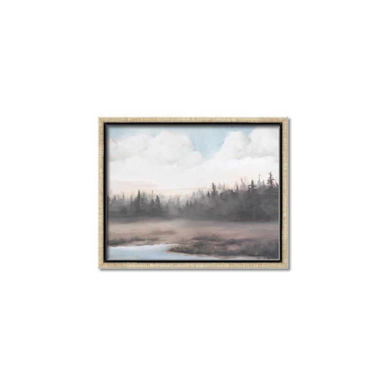 Picture of Misty Late Afternoon _GroupedProduct_Rectangle_Landscape_Canvas_Framed_