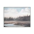 Picture of Misty Late Afternoon _GroupedProduct_Rectangle_Landscape_Canvas_Framed_