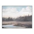 Picture of Misty Late Afternoon _GroupedProduct_Rectangle_Landscape_Canvas_Framed_