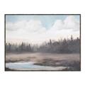 Picture of Misty Late Afternoon _GroupedProduct_Rectangle_Landscape_Canvas_Framed_