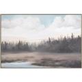 Picture of Misty Late Afternoon _GroupedProduct_Rectangle_Landscape_Canvas_Framed_
