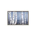 Picture of Plain White Birches _GroupedProduct_Rectangle_Landscape_Canvas_Framed_