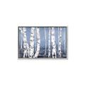 Picture of Plain White Birches _GroupedProduct_Rectangle_Landscape_Canvas_Framed_