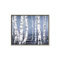 Picture of Plain White Birches _GroupedProduct_Rectangle_Landscape_Canvas_Framed_