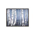 Picture of Plain White Birches _GroupedProduct_Rectangle_Landscape_Canvas_Framed_