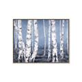 Picture of Plain White Birches _GroupedProduct_Rectangle_Landscape_Canvas_Framed_