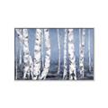 Picture of Plain White Birches _GroupedProduct_Rectangle_Landscape_Canvas_Framed_