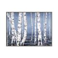 Picture of Plain White Birches _GroupedProduct_Rectangle_Landscape_Canvas_Framed_