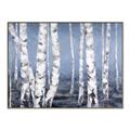 Picture of Plain White Birches _GroupedProduct_Rectangle_Landscape_Canvas_Framed_