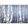 Picture of Plain White Birches _GroupedProduct_Rectangle_Landscape_Canvas_Framed_