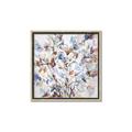 Picture of Coloured Flower _GroupedProduct_Square_Canvas_Framed_