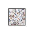 Picture of Coloured Flower _GroupedProduct_Square_Canvas_Framed_