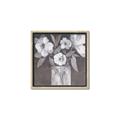 Picture of White On Gray _GroupedProduct_Square_Canvas_Framed_