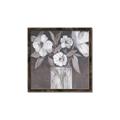 Picture of White On Gray _GroupedProduct_Square_Canvas_Framed_