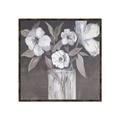 Picture of White On Gray _GroupedProduct_Square_Canvas_Framed_