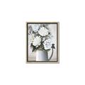 Picture of White Carnation _GroupedProduct_Rectangle_Portrait_Canvas_Framed_