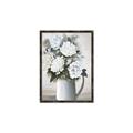 Picture of White Carnation _GroupedProduct_Rectangle_Portrait_Canvas_Framed_