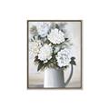 Picture of White Carnation _GroupedProduct_Rectangle_Portrait_Canvas_Framed_