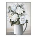 Picture of White Carnation _GroupedProduct_Rectangle_Portrait_Canvas_Framed_
