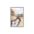 Picture of Painted River _GroupedProduct_Rectangle_Portrait_Canvas_Framed_