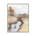 Picture of Painted River _GroupedProduct_Rectangle_Portrait_Canvas_Framed_