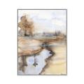 Picture of Painted River _GroupedProduct_Rectangle_Portrait_Canvas_Framed_