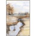 Picture of Painted River _GroupedProduct_Rectangle_Portrait_Canvas_Framed_