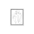 Picture of Stencil Floral Art II _GroupedProduct_Rectangle_Portrait_Canvas_Framed_