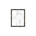 Picture of Stencil Floral Art II _GroupedProduct_Rectangle_Portrait_Canvas_Framed_