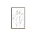 Picture of Stencil Floral Art II _GroupedProduct_Rectangle_Portrait_Canvas_Framed_