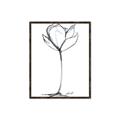 Picture of Single Flower I _GroupedProduct_Rectangle_Portrait_Canvas_Framed_
