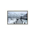 Picture of Winter Dock _GroupedProduct_Rectangle_Landscape_Photography _GroupedProduct_Rectangle_Landscape_Canvas_Framed_