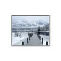 Picture of Winter Dock _GroupedProduct_Rectangle_Landscape_Photography _GroupedProduct_Rectangle_Landscape_Canvas_Framed_