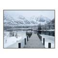 Picture of Winter Dock _GroupedProduct_Rectangle_Landscape_Photography _GroupedProduct_Rectangle_Landscape_Canvas_Framed_