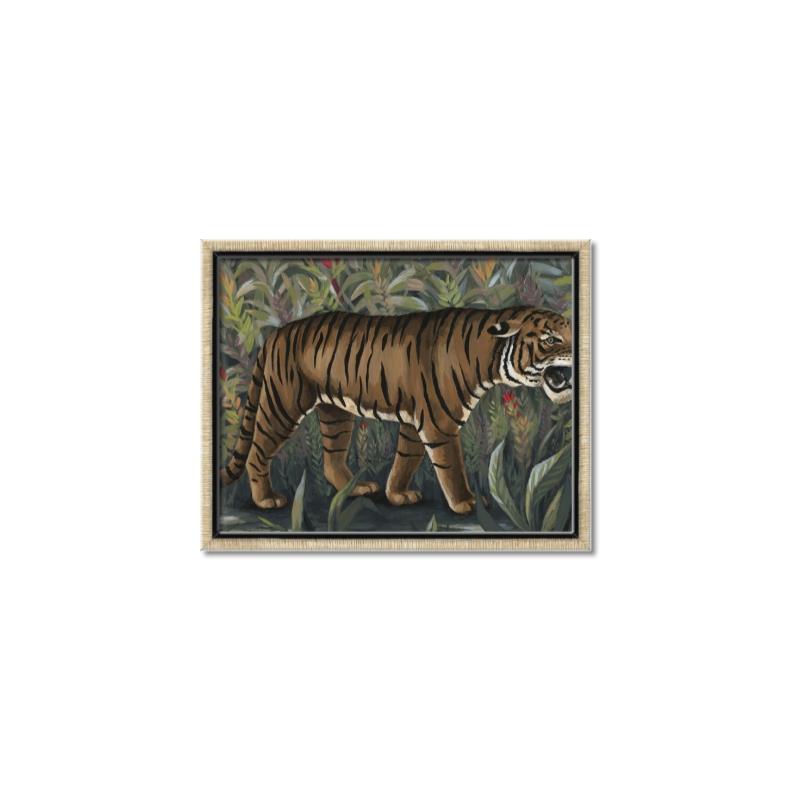 Picture of Baby Tiger _GroupedProduct_Rectangle_Landscape_Canvas_Framed_