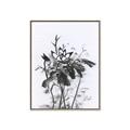 Picture of Black Daisy I _GroupedProduct_Rectangle_Portrait_Canvas_Framed_
