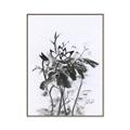 Picture of Black Daisy I _GroupedProduct_Rectangle_Portrait_Canvas_Framed_