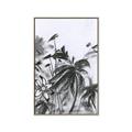 Picture of Black Daisy II _GroupedProduct_Rectangle_Portrait_Canvas_Framed_