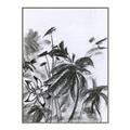 Picture of Black Daisy II _GroupedProduct_Rectangle_Portrait_Canvas_Framed_