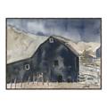 Picture of Farmhouse I _GroupedProduct_Rectangle_Landscape_Canvas_Framed_