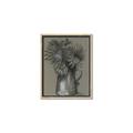 Picture of Charcoal Flower Drawing I _GroupedProduct_Rectangle_Portrait_Canvas_Framed_