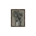 Picture of Charcoal Flower Drawing I _GroupedProduct_Rectangle_Portrait_Canvas_Framed_